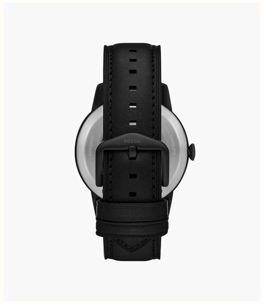 Fossil Townsman 44 mm Automatic Black Leather ME3290 - alternate view 2
