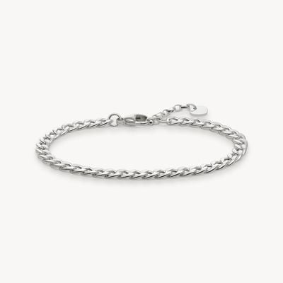 Thomas Sabo Rebel Sterling Silver Chain Bracelet LBA0105-001-12-L19,5V