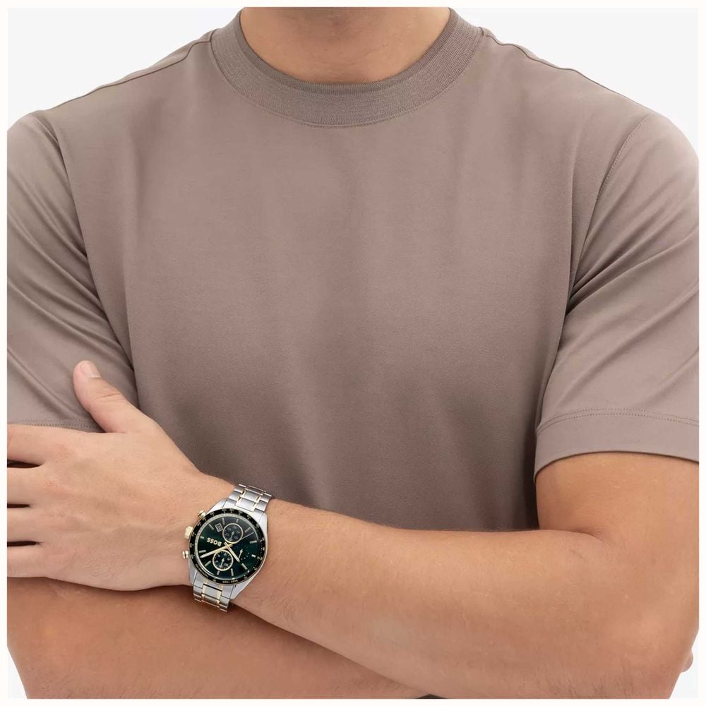 BOSS Grand Prix Chonograph Green Dial  BOSS Watch 1514345 - alternate view 4