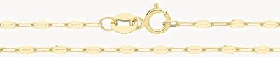 Treasure House 9ct 18" Y/g Dia Cut Toggle Chain CH576/18