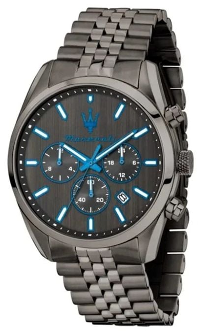 Maserati R8853154002 Dark Edition ATTRAZIONE 43MM Mens Gun Watch