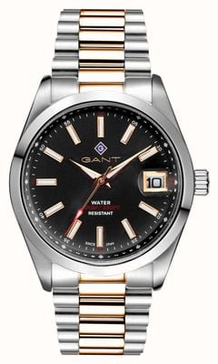 GANT EASTHAM 100M (42mm) Black Dial / Two-Tone PVD Stainless Steel G161013