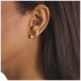 Calvin Klein Ladiea Gold-Tone Duo Stud Earrings 35000979 - alternate view 2