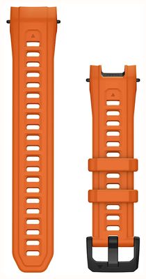 Garmin 22mm Ember Orange Silicone Watch Band (Instinct 3 – 45mm) 010-13395-01