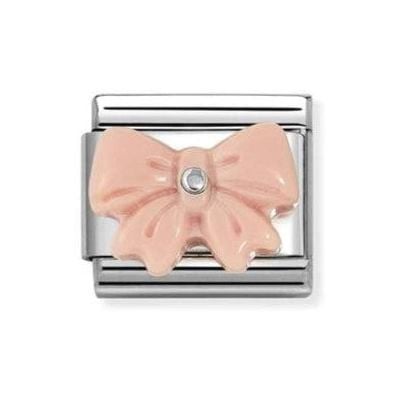 Nomination 330509/21 Classic Bow Sterling Silver & Steel Jewellery