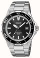 Casio MTD-145D Series Diver Style (43.2mm) Black Sunray Dial / Stainless Steel Bracelet MTD-145D-1AVEF