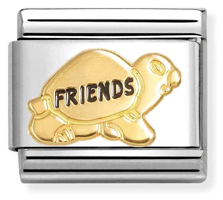 Nomination 030285/74 Classic Turtle Friends 18ct Gold Charm Jewellery