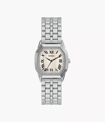 Fossil Harlow 33 mm Three-Hand Stainless Steel FS6211