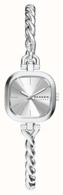 Skagen Mellem Micro Quartz (20mm) Silver Sunray Dial / Stainless Steel Twisted-Rope Bangle SKW3197 Skagen Mellem Micro Quartz (20mm) Silver Sunray Dial / Stainless Steel Twisted-Rope Bangle SKW3197