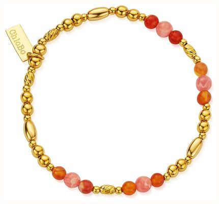 ChloBo Sunset Solstice Bracelet - 18ct Gold Plated GBFARHO