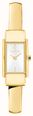 Calvin Klein Moderne Quartz (15mm) Silver Sunray Dial / Gold PVD Bangle Bracelet 25100184