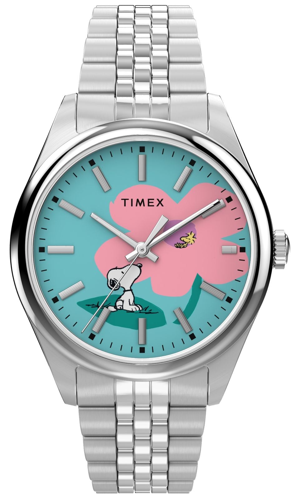 Timex TW2Y52600 x Peanuts Legacy Snoopy Flower (36mm) Blue Watch