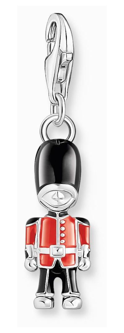 Thomas Sabo 2122-007-7 London Royal Guard Red and Black Cold Jewellery