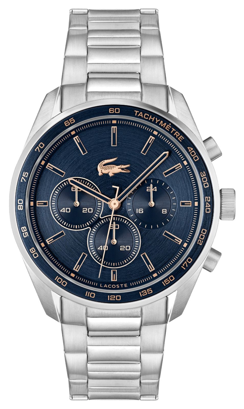 Lacoste 2011380 Men's Boston (42mm) Dark Blue Dial / Watch
