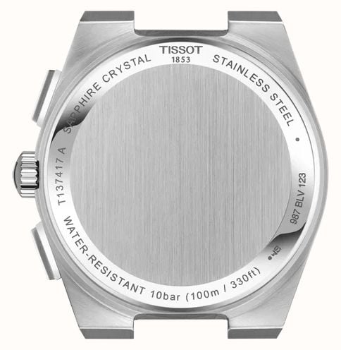 Tissot PRX Quartz Chronograph (41mm) Silver Dial / Stainless Steel Bracelet T1374171103100 - alternate view 3
