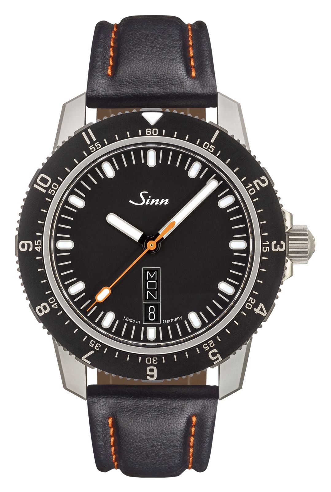 Sinn 105.010 BLACK LEATHER 105 St Sa Day/Date Automatic ( Watch