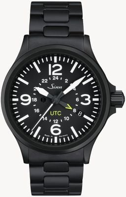 Sinn 856 S UTC The pilot watch with magnetic field protection and 856.020-BM8561202S