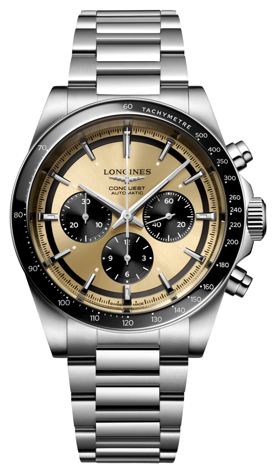 L38354326 EX-DISPLAY Conquest Automatic Chronograph Watch - LONGINES - Modalova