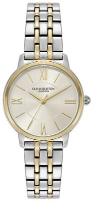 Olivia Burton Westbourne Classic (30mm) Champagne Dial / Two-Tone Stainless Steel Bracelet 24000351