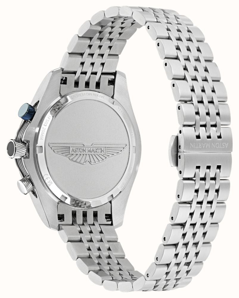 Aston Martin Thrill SGT W Quartz Chronograph (42mm) Blue Dial / Stainless Steel Bracelet MTRS1F503 - alternate view 4