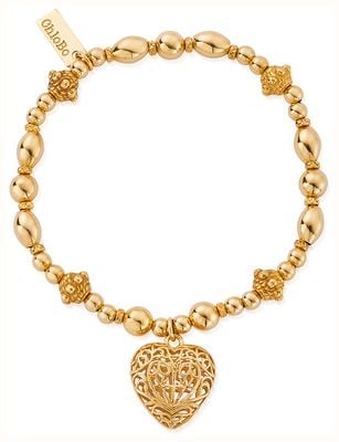 ChloBo Inner Glow Bracelet 18ct Gold Plated GBFRBB059