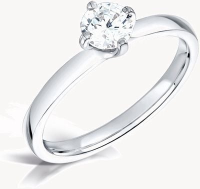 James Moore & Co Certified Diamo 0.50ct H SI1 IGI Diamond Engagement Ring FCD28377