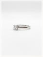 0.50ct Round Brilliant Natural Diamond 18ct White Gold Solitaire Ring J26494 - alternate view 2