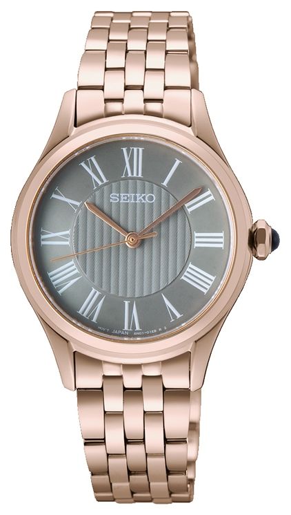 Seiko SUR614P1 Caprice Quartz (29.6mm) Light Grey Dial / Watch