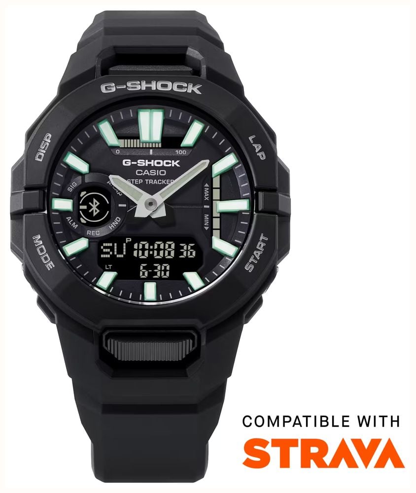 Casio G-SHOCK GBA-950 Series Step Tracker (43.9mm) Dark Blue Dial / Lime Green Resin Band GBA-950-9A3ER GBA-950-1AER - alternate view 2