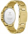 Guess Men's Blake Black Sunray Dial Gold-Tone Stainless Steel Bracelet GW1122G2 - alternate view 3
