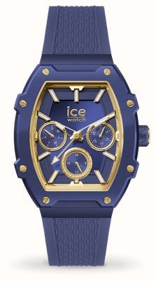 Ice-Watch ICE Boliday Digital Blue (34.5mm) Blue Tonneau Dial / Blue Silicone Strap 023802