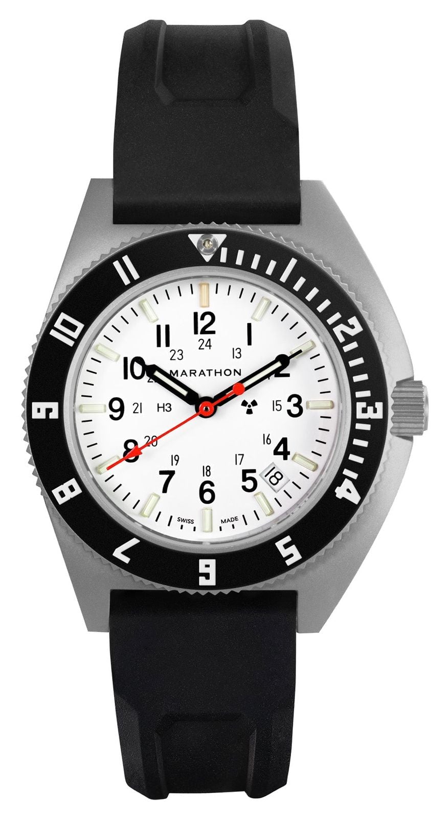 Marathon WW194013SS-0530 Arctic Edition SSNAV-D Steel Watch