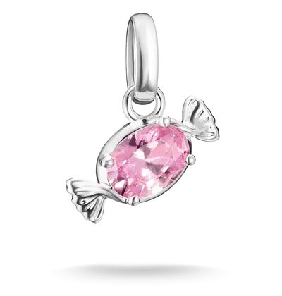Thomas Sabo CC1366-M02-9 Candy Charm With Pink Zirconia â Jewellery