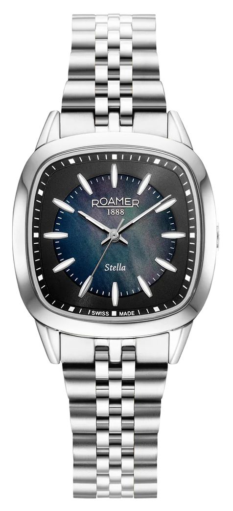 Roamer 966847 41 80 20 Stella Quartz (32.5mm) Black Mother- Watch