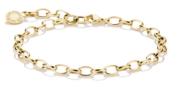 Thomas Sabo X0163-S02-39-L17 Charm Club Original Yellow Gold Jewellery