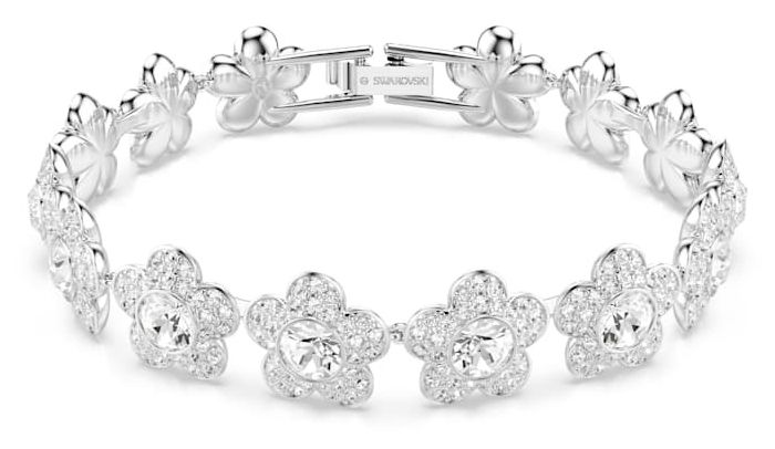 Swarovski 5749182 x Ariana Grande Flower Round-Cut Rhodium- Jewellery