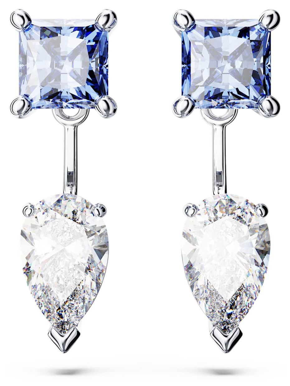 Swarovski 5665767 Mesmera Jacket-Style Earrings Rhodium Jewellery