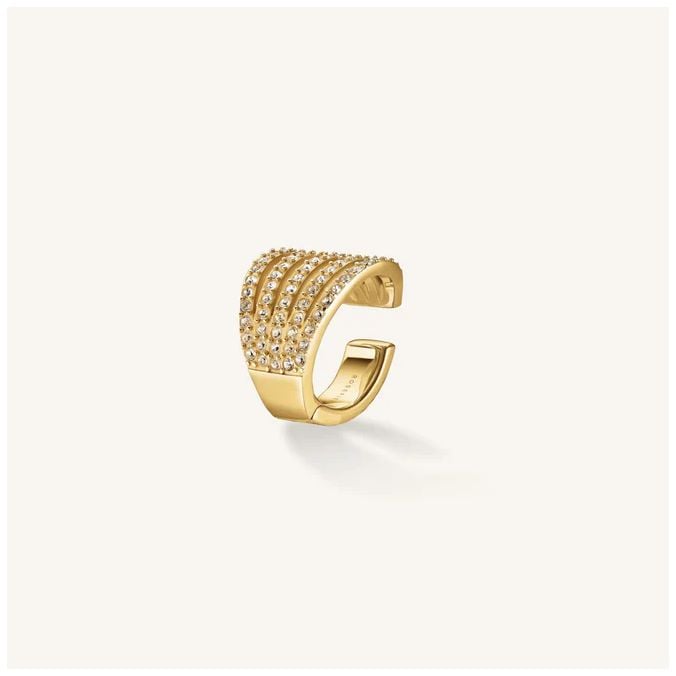 Rosefield Jewellery JECCG-J1032 Caged Crystal Gold Stainless