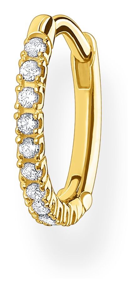 Thomas Sabo CR659-414-14 18k Yellow Gold Single Hoop Earring Jewellery