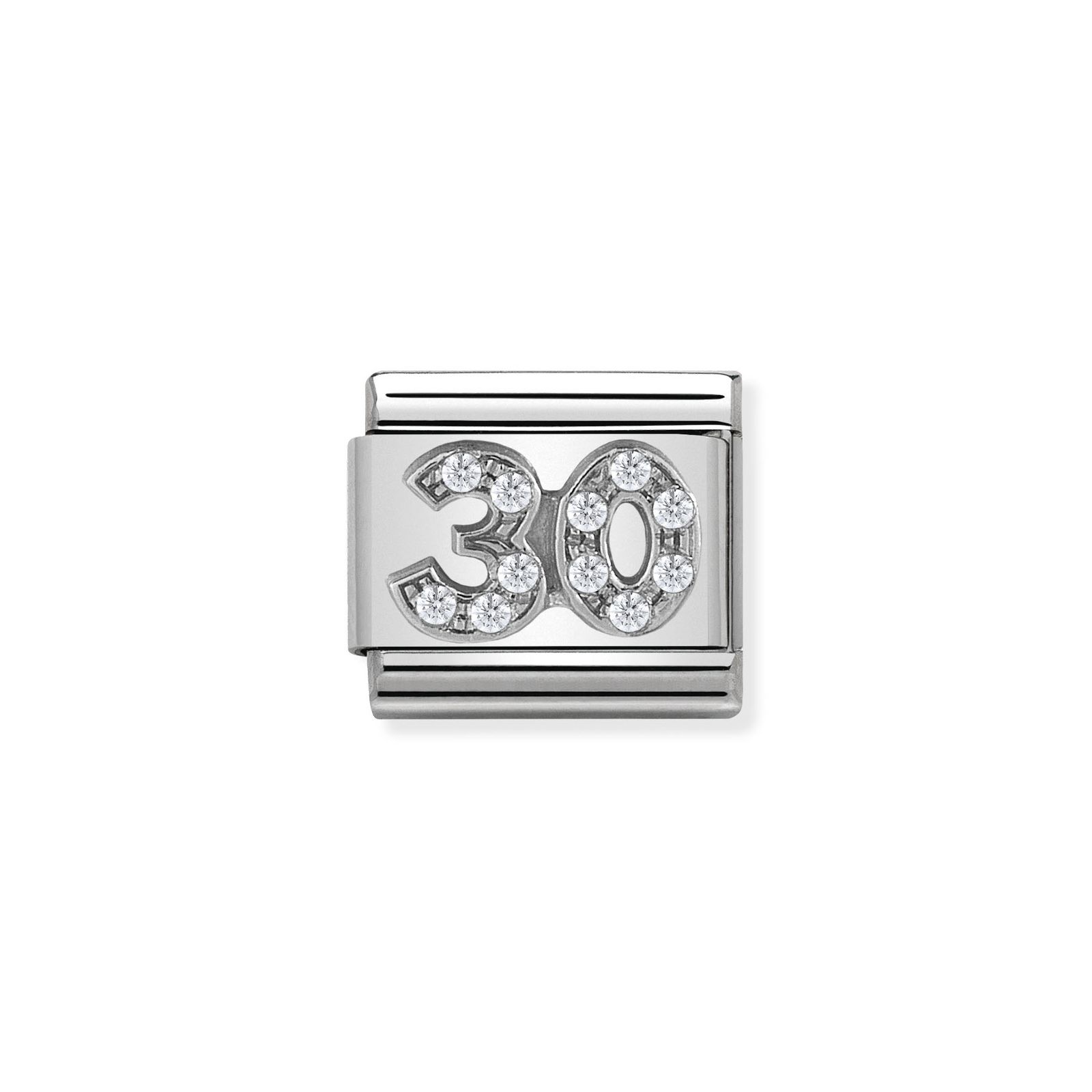 Nomination 330304/21 Classic 30 Sterling Silver & Steel Jewellery