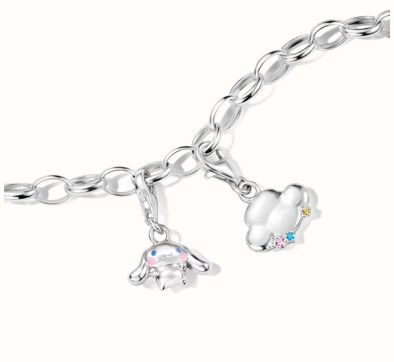Thomas Sabo Rain Cloud Charm With Multicolored Stones – Original 2258-M02-7 - alternate view 2