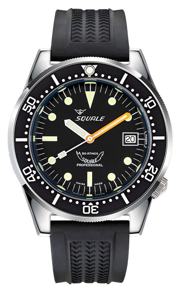 Squale 1521CL.VO 1521 Classic (42mm) Black Dial / Black Watch