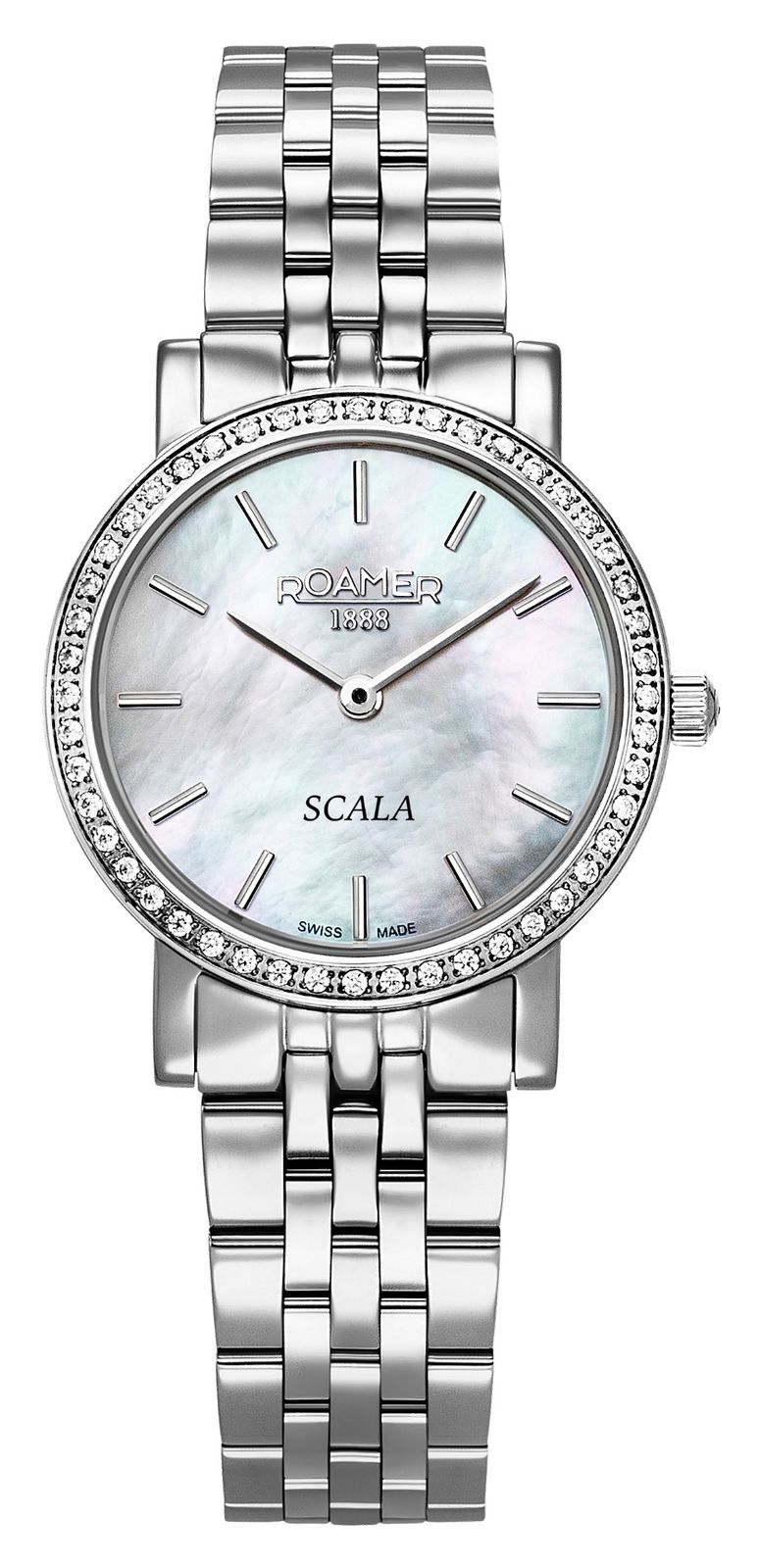 Roamer 976830 41 20 50 Scala Crystal (28mm) Mother-of-Pearl Watch