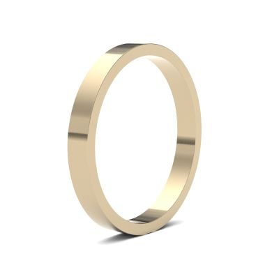 James Moore Wedding Ring  | 2.5mm | Light | Size Flat | AG_2.5LLF-9Y AG_2.5LLF-9Y