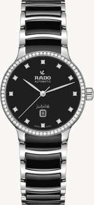 RADO Centrix Automatic Diamonds (30.5mm) Black Dial / Black High-Tech Ceramic & Stainless Steel R30228702