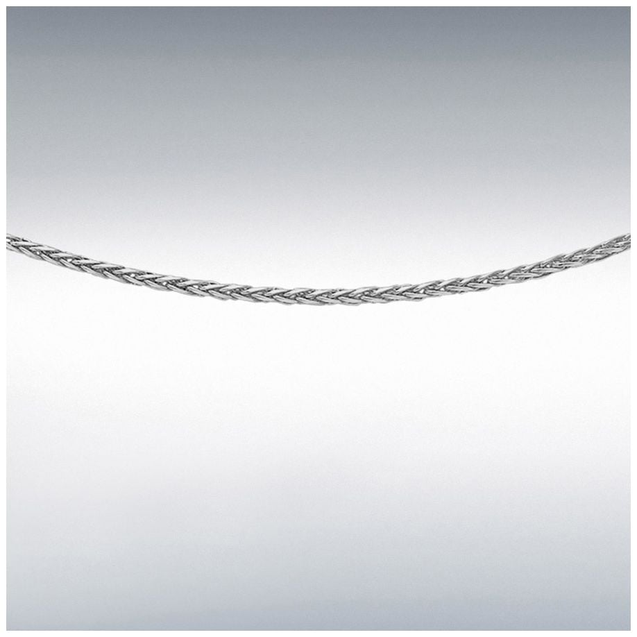 James Moore & Co 5.19.6884 9ct White Gold 25 Spiga Chain Jewellery