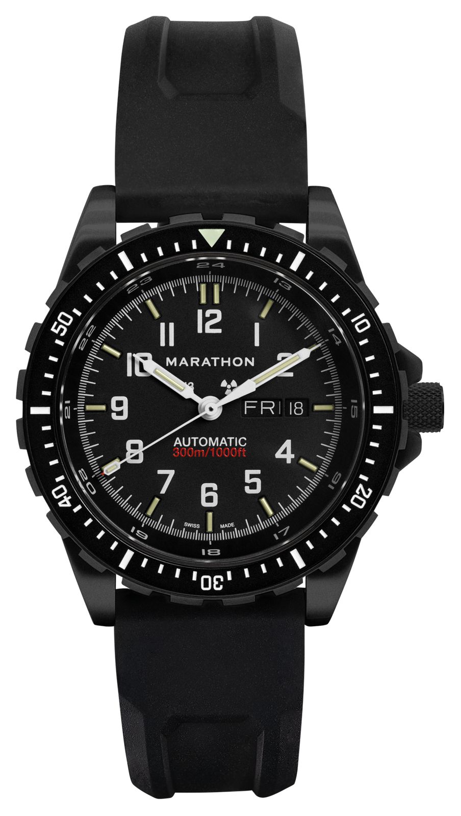 Marathon WW194021BK-0130 Anthracite Jumbo Day/Date (JDD) Watch