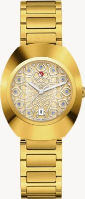 RADO DiaStar Original Automatic (30mm) Gold Dial / Yellow Gold PVD Stainless Steel Bracelet R12171643