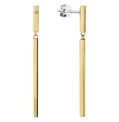 Tommy Hilfiger 2780955 Ladies LINEAR Gold-Tone Droop Jewellery