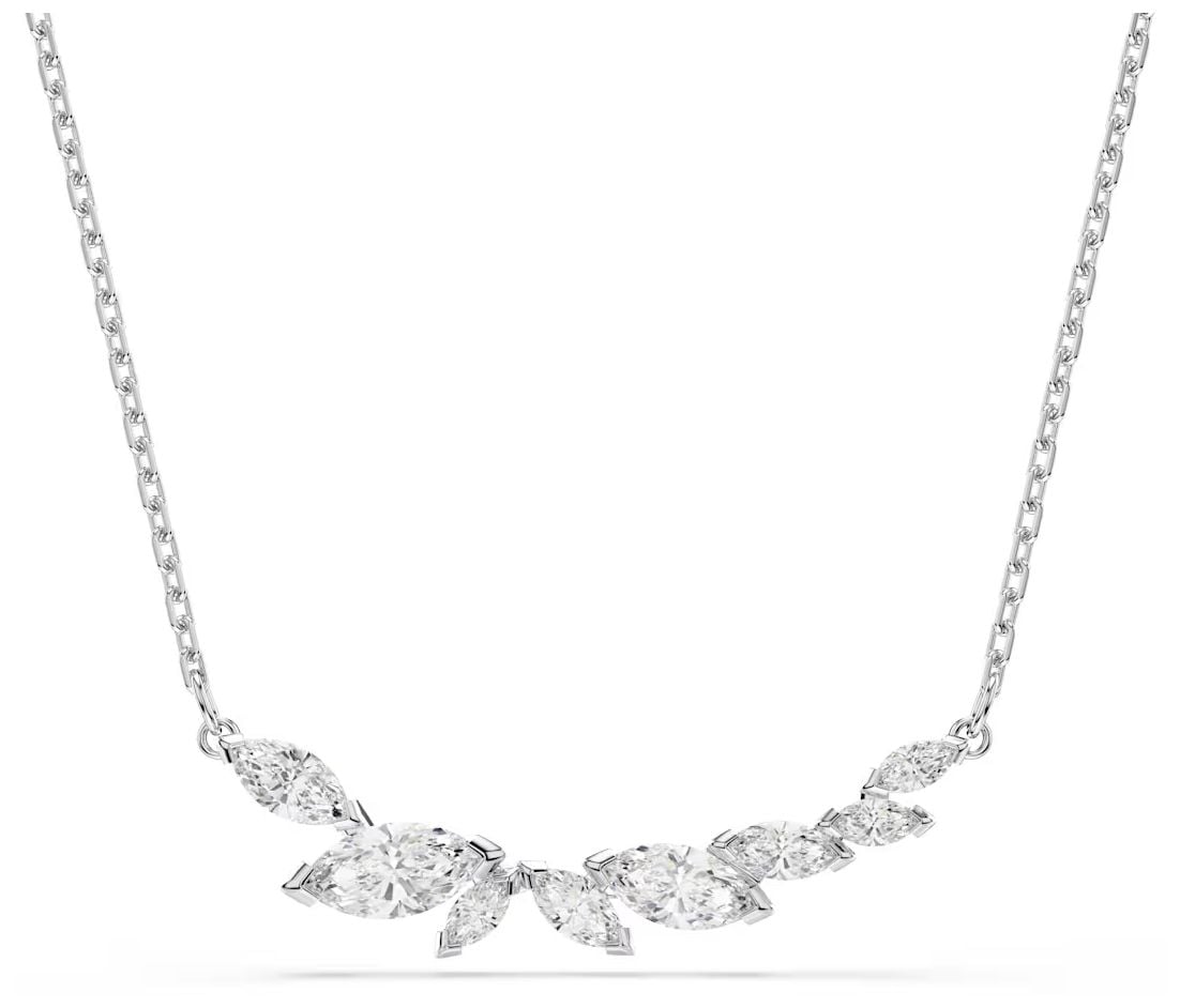 Swarovski 5759838 Mesmera necklace, Marquise cut, White, Jewellery